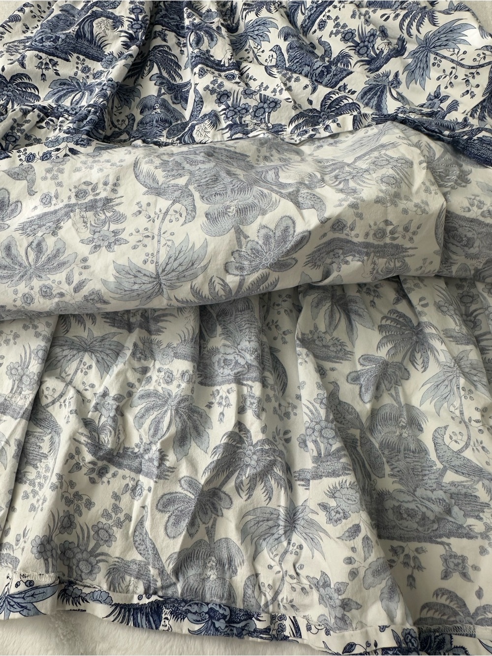 Staud Sea Skirt in Blue Toile size 0 - Picture 9 of 12